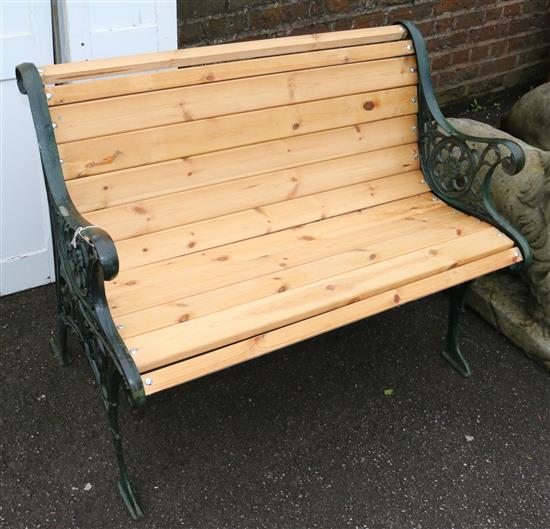 Small garden bench